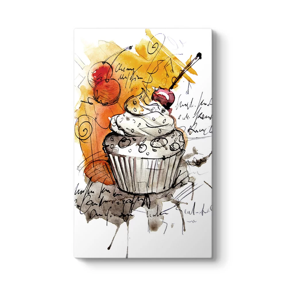 Cupcake Çizim Tablosu - Model 35